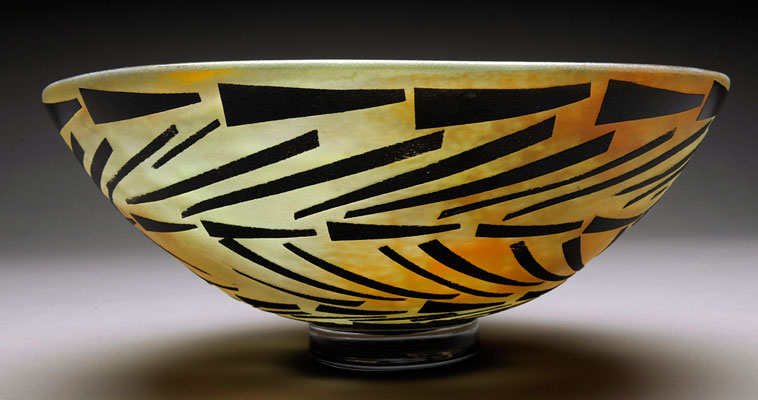 "Lost Songs" bowl form - by Betina Huber