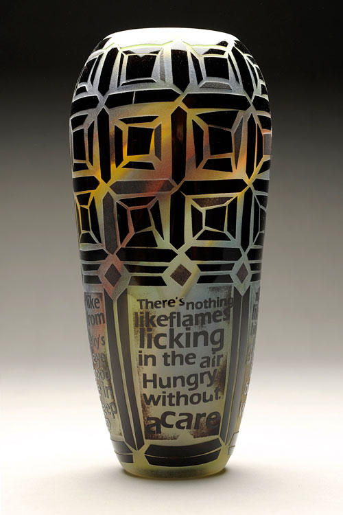 "Lost Songs" vase form - by Betina Huber