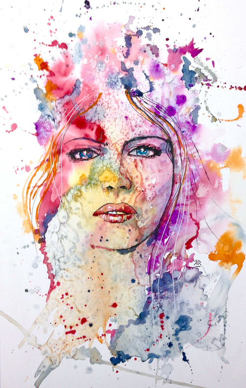 "Colorful Face"