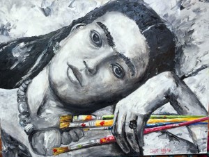 "Frida y mis pinceles"  El trabajo de Coco Payán