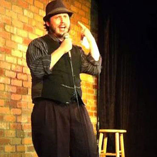 Brandon C. Jones  Performing Stand Up Comedy
