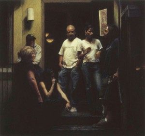 COLUMBIA STATION 2002, oil on canvas - 30" x 32"