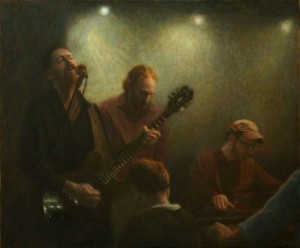 THE LAST NOTE 2015, oil on canvas - 20"' x 24"