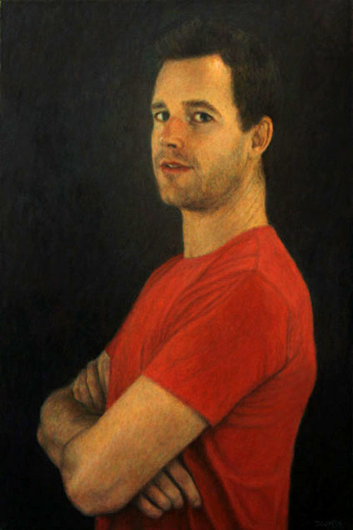 JEFF FLEISCHER 2015 oil on canvas - 30" x 20"